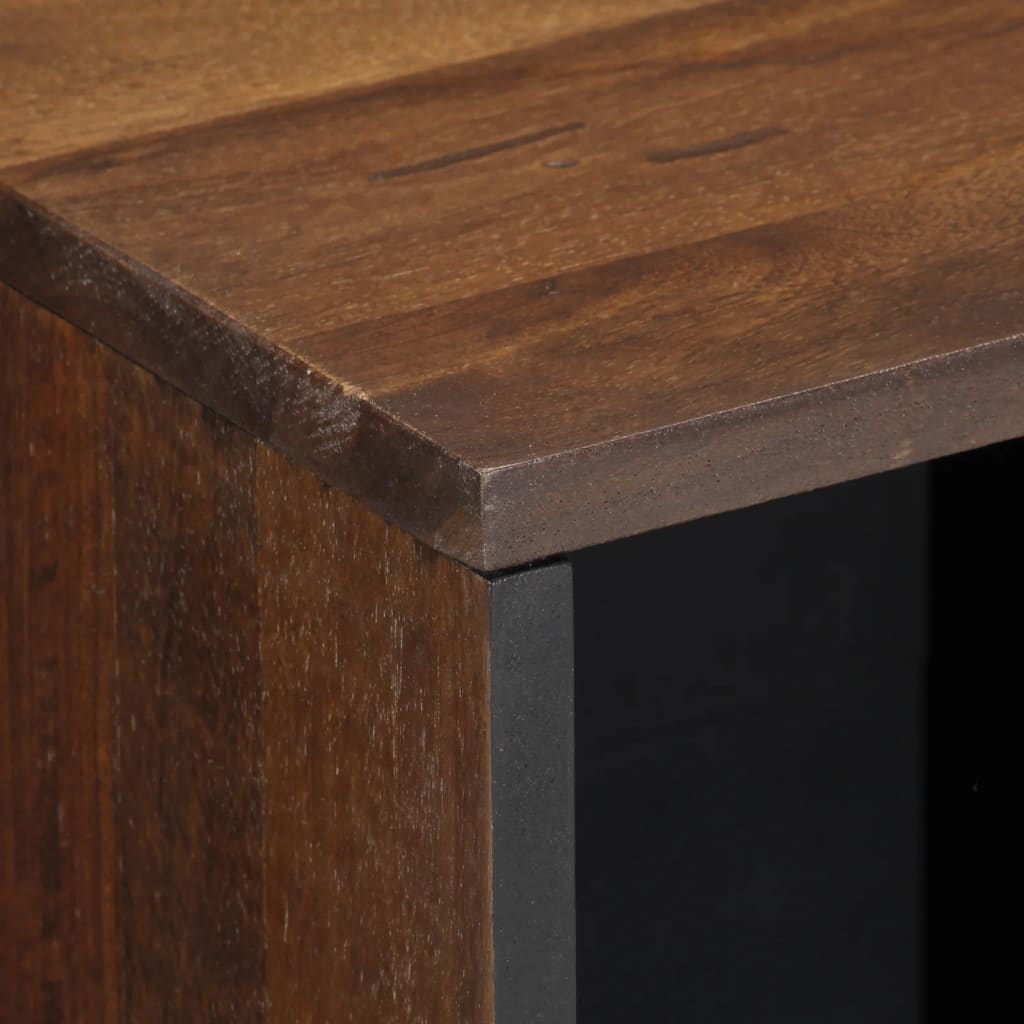 Sideboard Brown 80x34x75 cm Solid Wood Mango