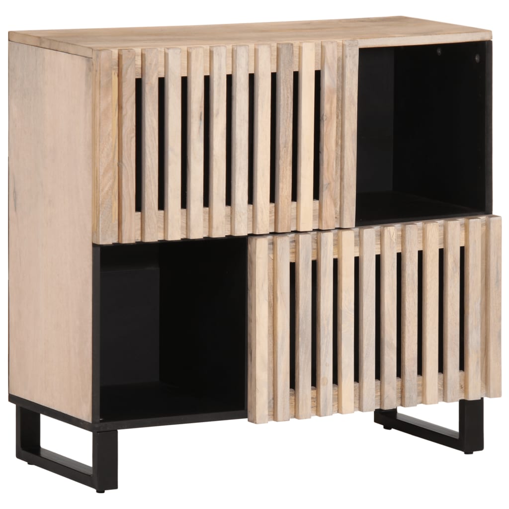 Sideboard 80x34x75 cm Solid Wood Mango