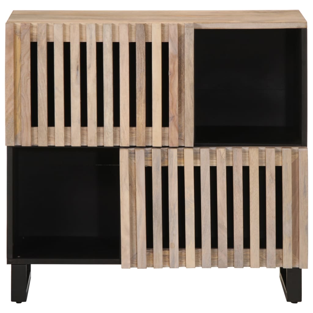 Sideboard 80x34x75 cm Solid Wood Mango