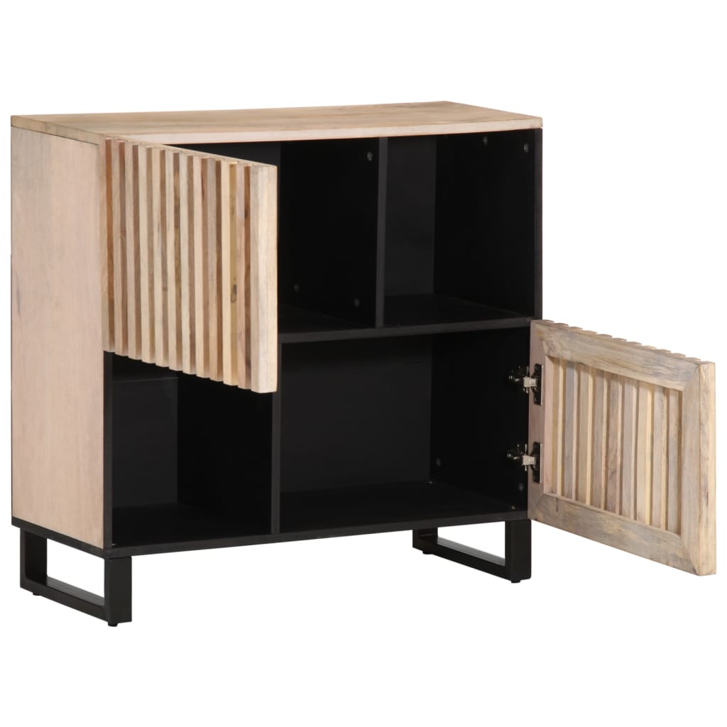 Sideboard 80x34x75 cm Solid Wood Mango