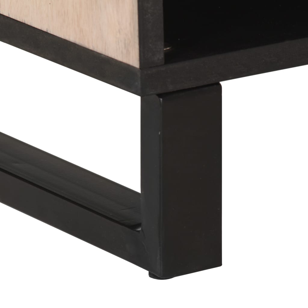 Sideboard 80x34x75 cm Solid Wood Mango