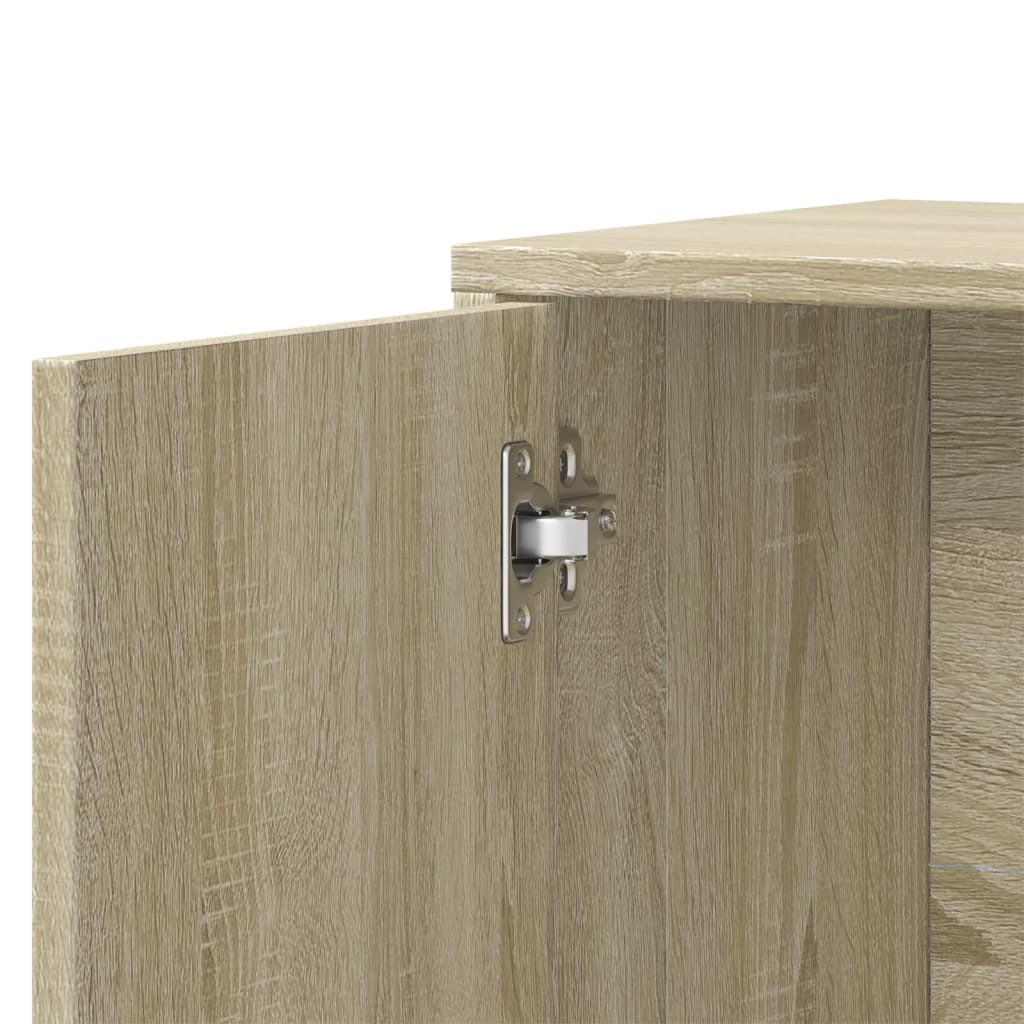 Sideboard Sonoma Oak 60x31x70 cm Engineered Wood