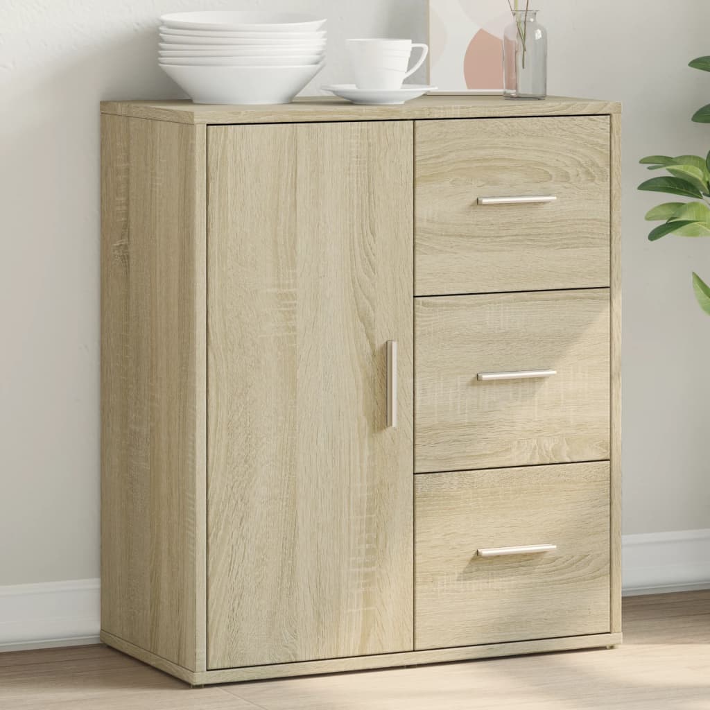 Sideboard Sonoma Oak 60x31x70 cm Engineered Wood