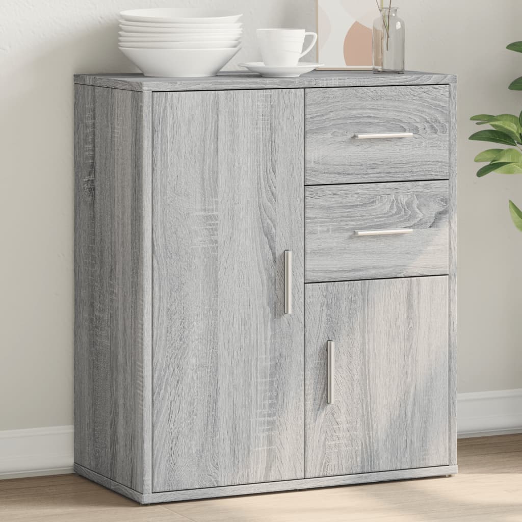 Sideboard Grey Sonoma 60x31x70 cm Engineered Wood