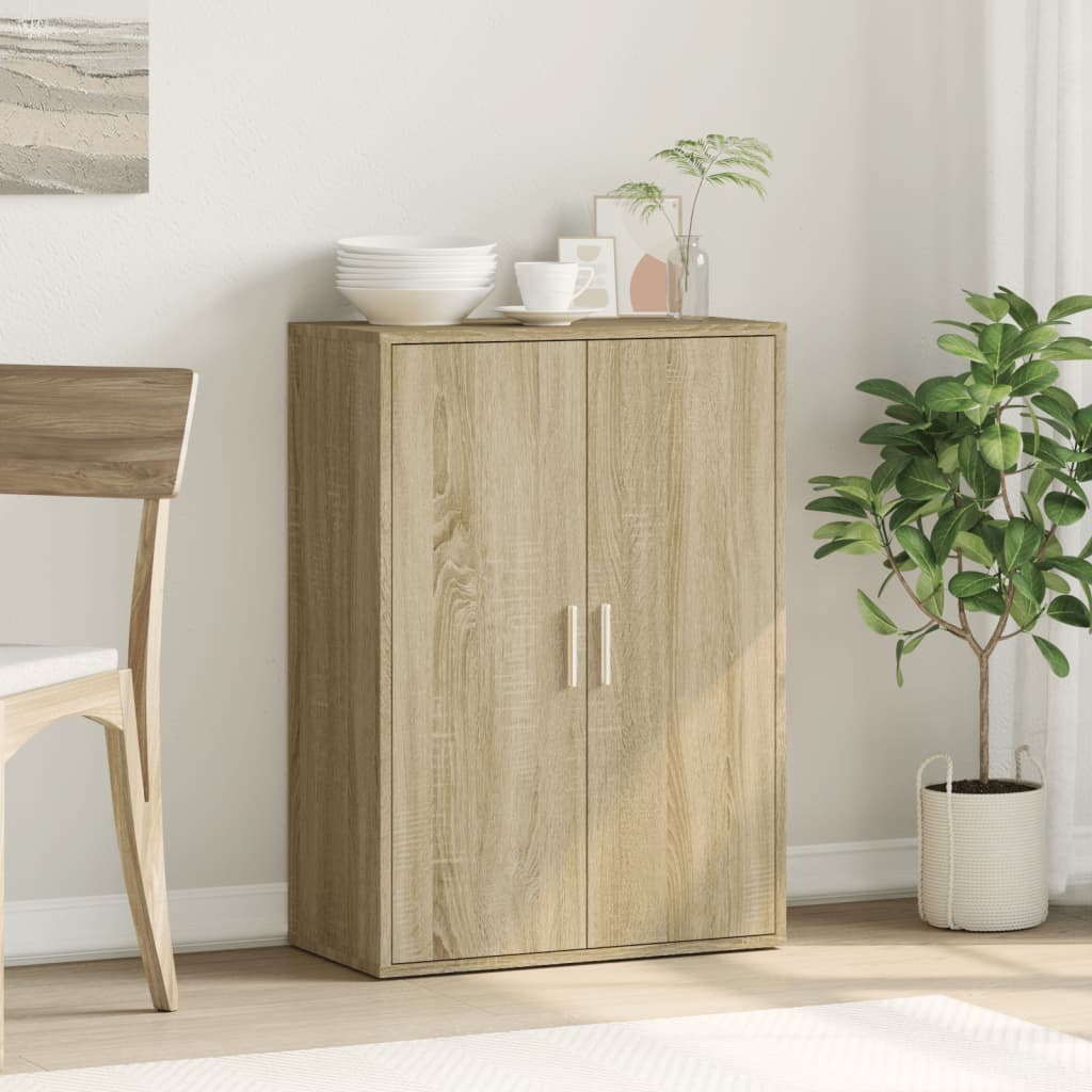 Sideboard Sonoma Oak 60x31x84 cm Engineered Wood
