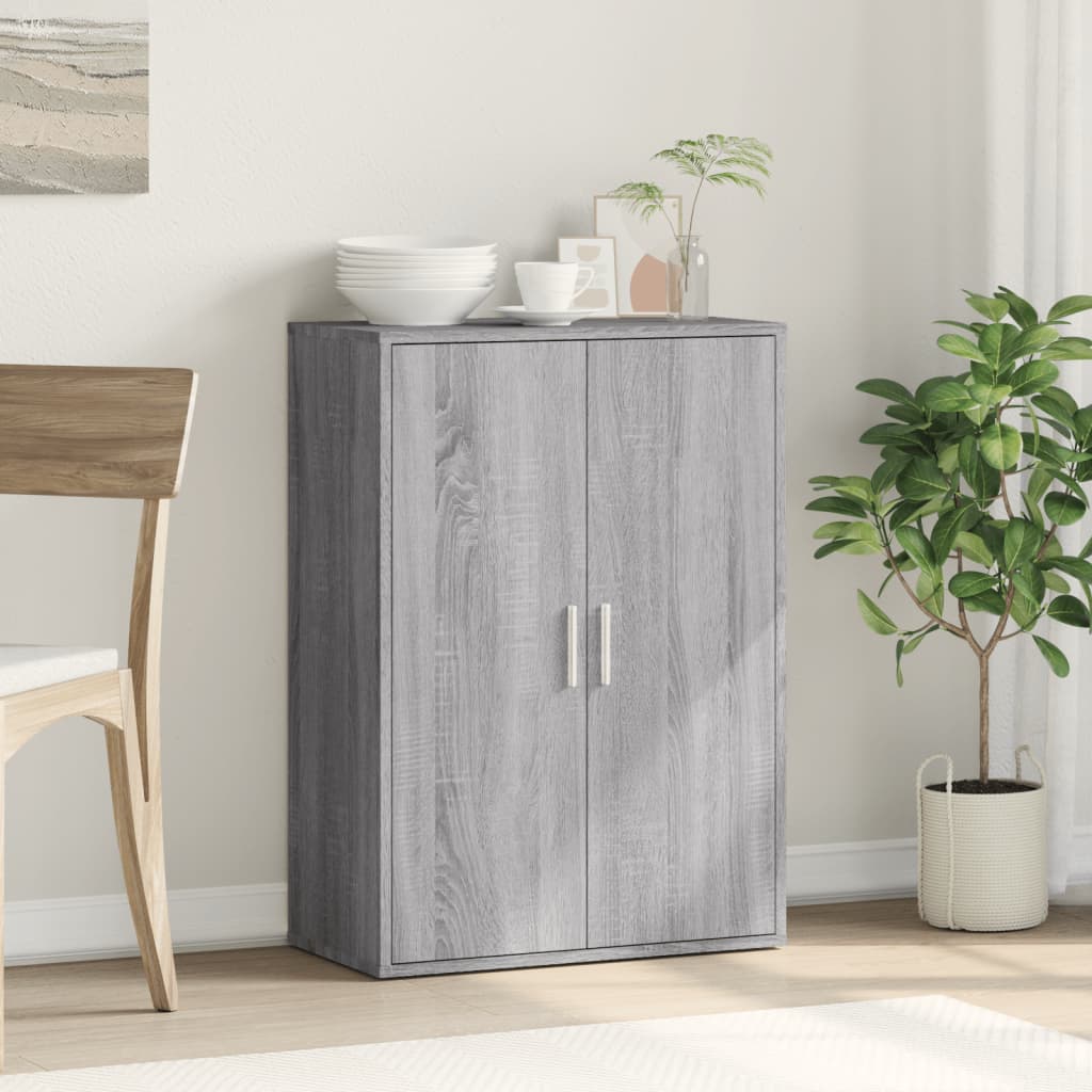 Sideboard Grey Sonoma 60x31x84 cm Engineered Wood
