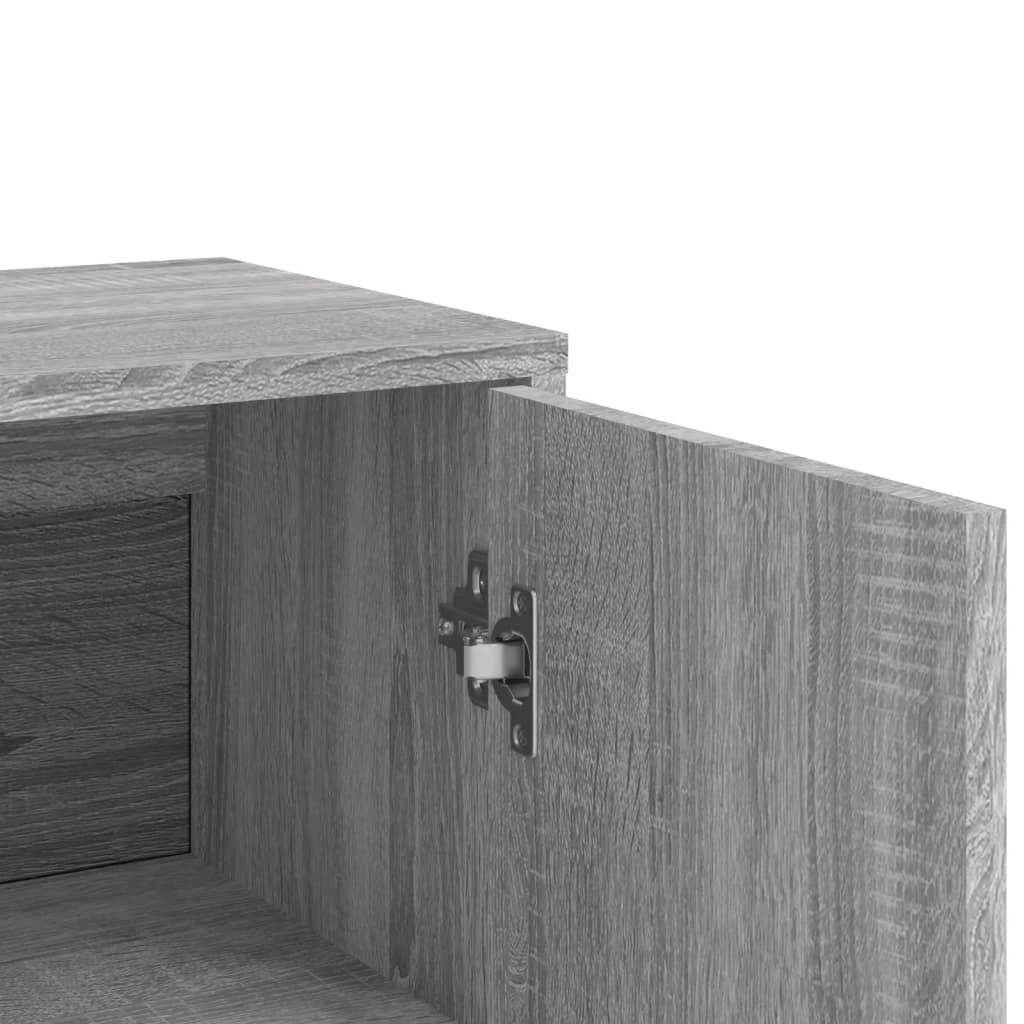 Sideboard Grey Sonoma 60x31x84 cm Engineered Wood