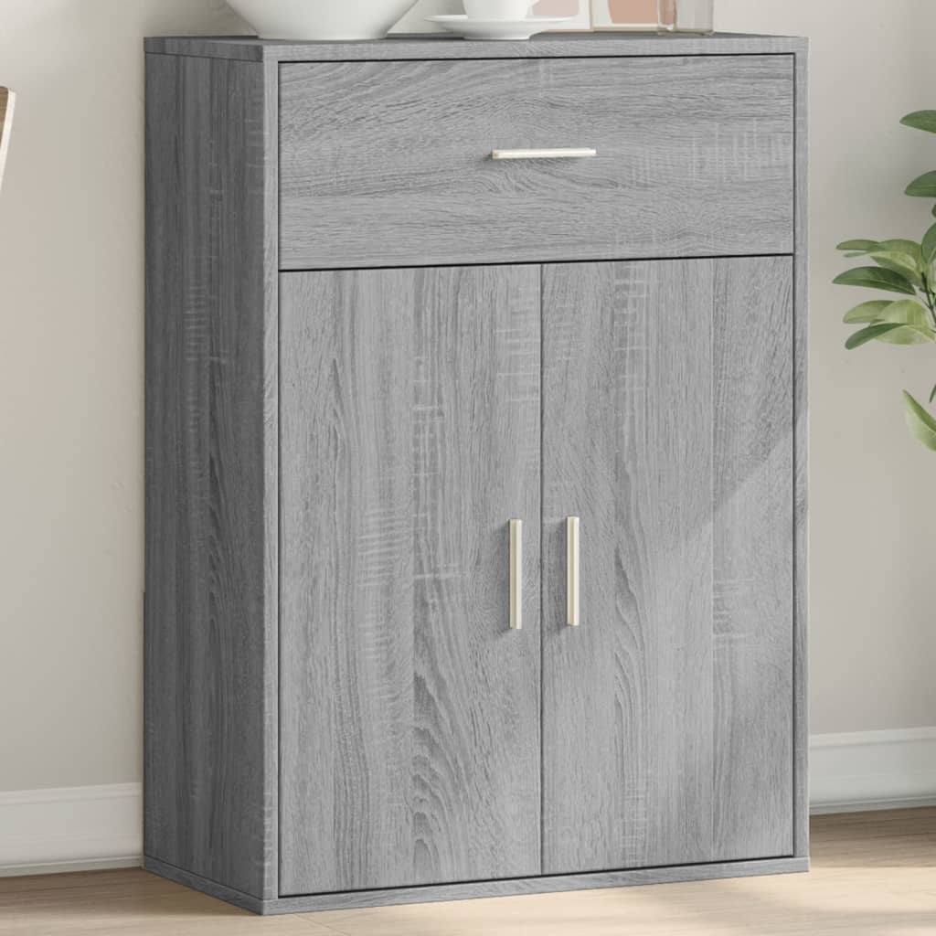 Sideboard Grey Sonoma 60x30x84 cm Engineered Wood