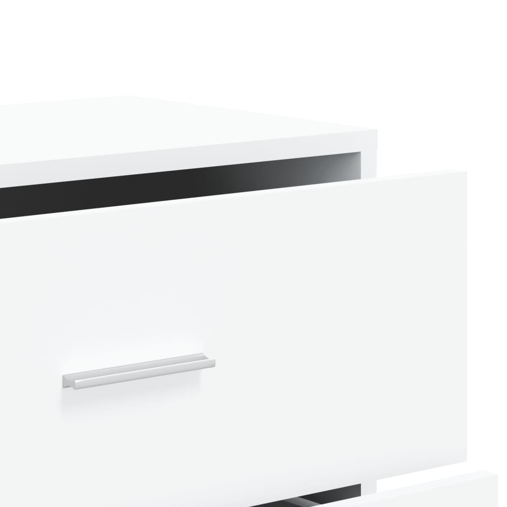 Sideboard White 60x31x84 cm Engineered Wood