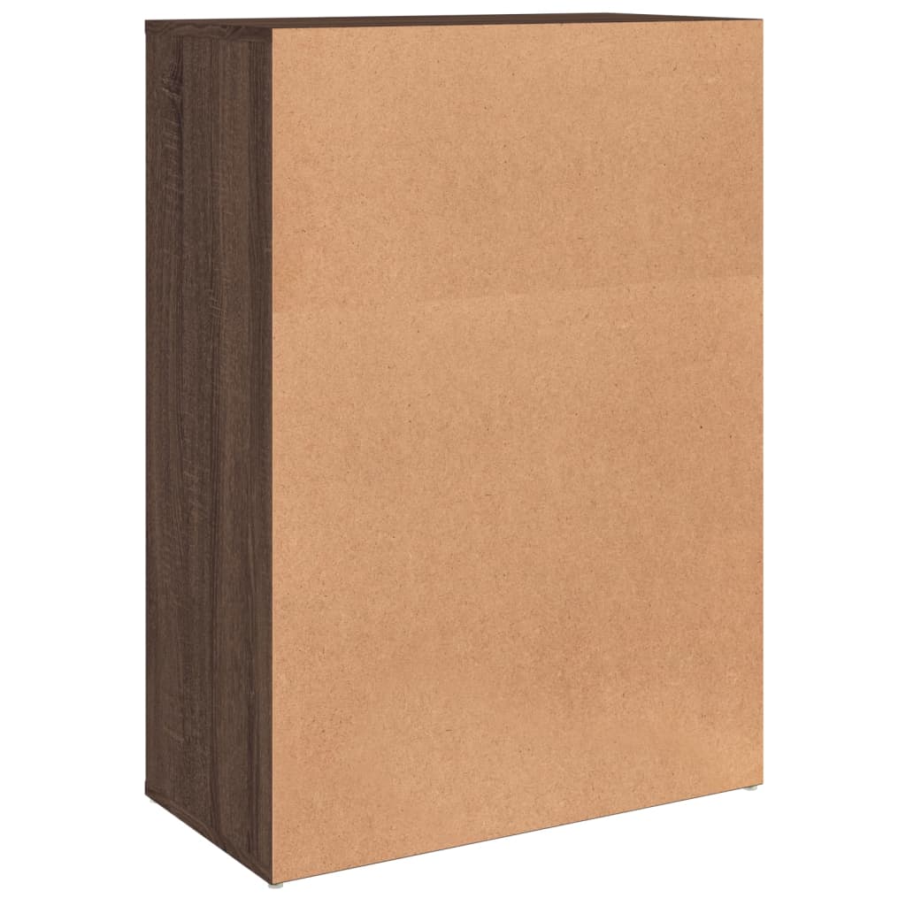 Sideboard Brown Oak 60x31x84 cm Engineered Wood