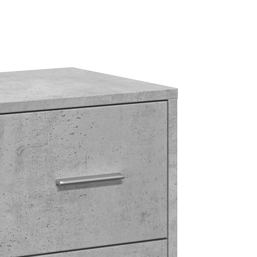 Sideboard Concrete Grey 60x31x84 cm Engineered Wood