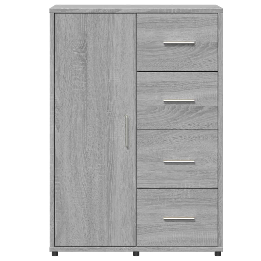 Sideboard Grey Sonoma 60x31x84 cm Engineered Wood