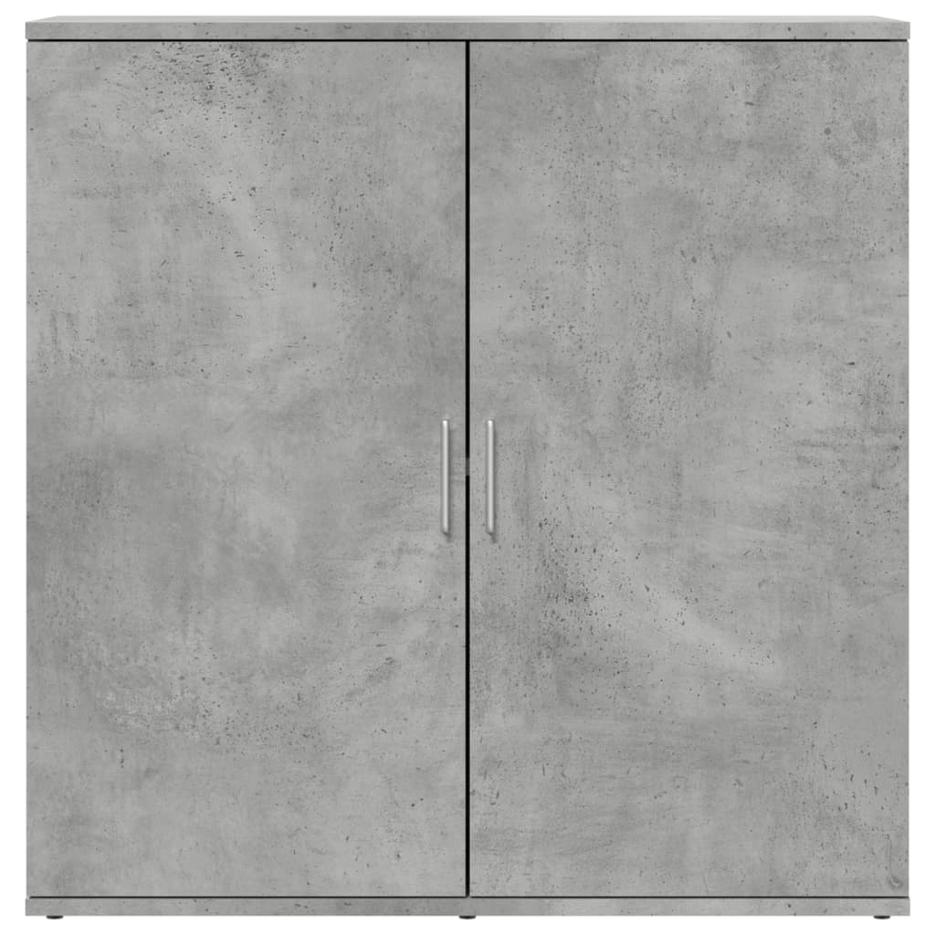 Sideboard Concrete Grey 79x38x80 cm Engineered Wood