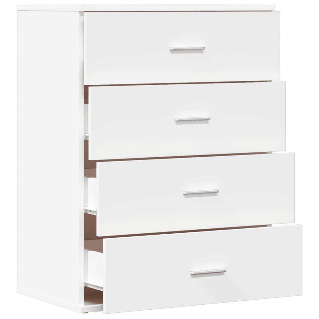 Sideboard White 60x39x80 cm Engineered Wood