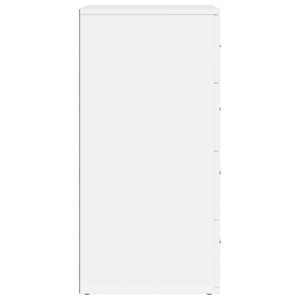 Sideboard White 60x39x80 cm Engineered Wood