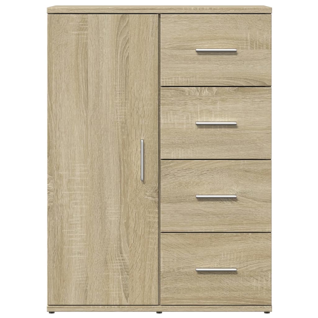 Sideboard Sonoma Oak 59x39x80 cm Engineered Wood