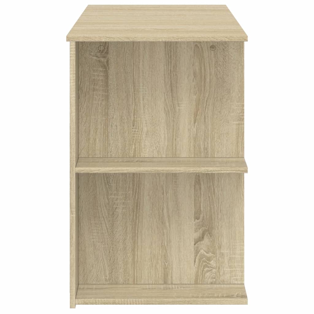 Desk Sonoma Oak 140x50x75 cm Engineered Wood