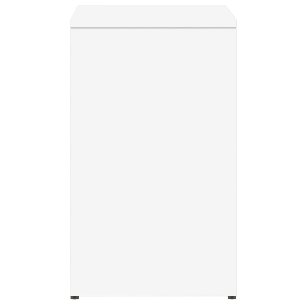 Side Tables 2 pcs White 50x30x50 cm Engineered Wood