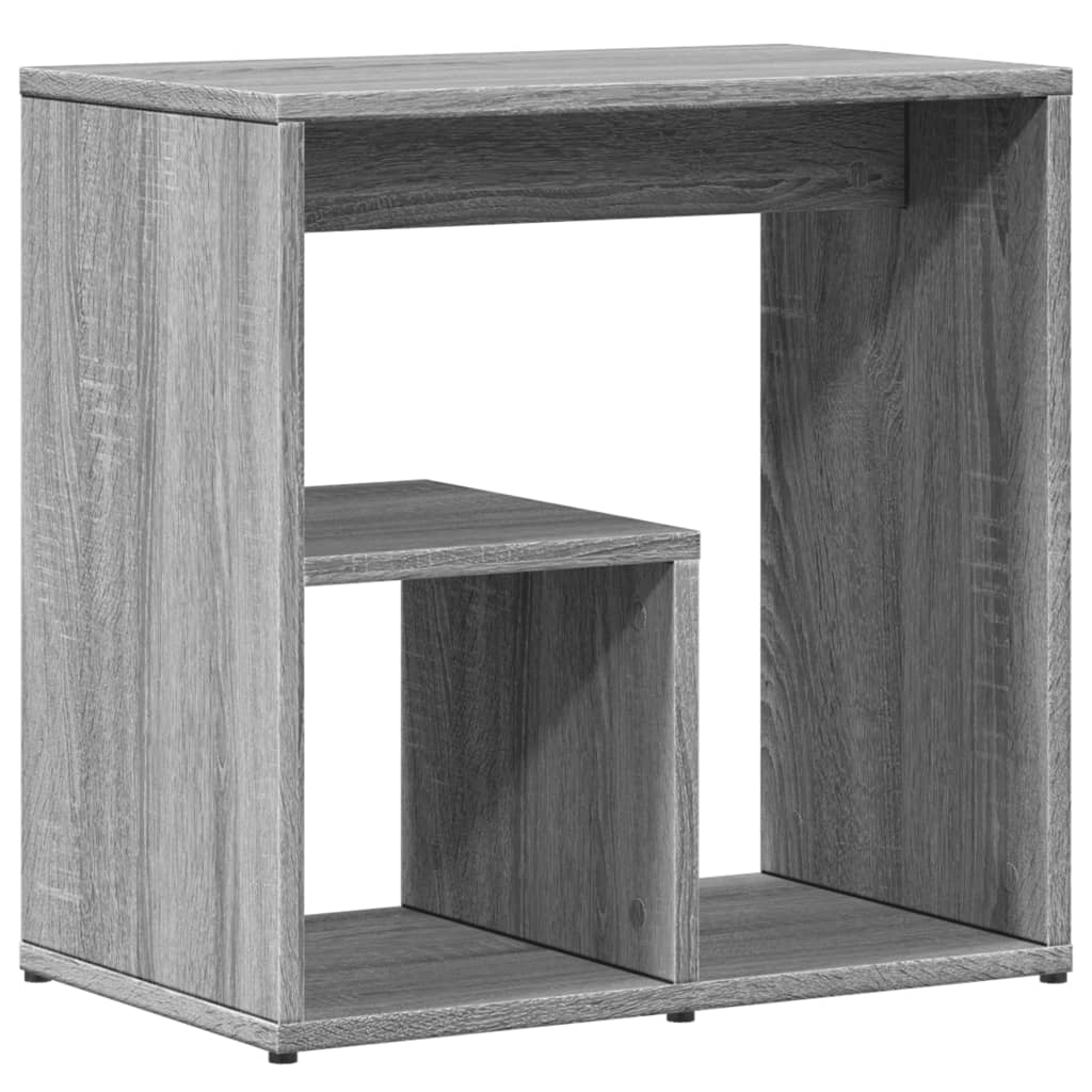Side Tables 2 pcs Grey Sonoma 50x30x50 cm Engineered Wood