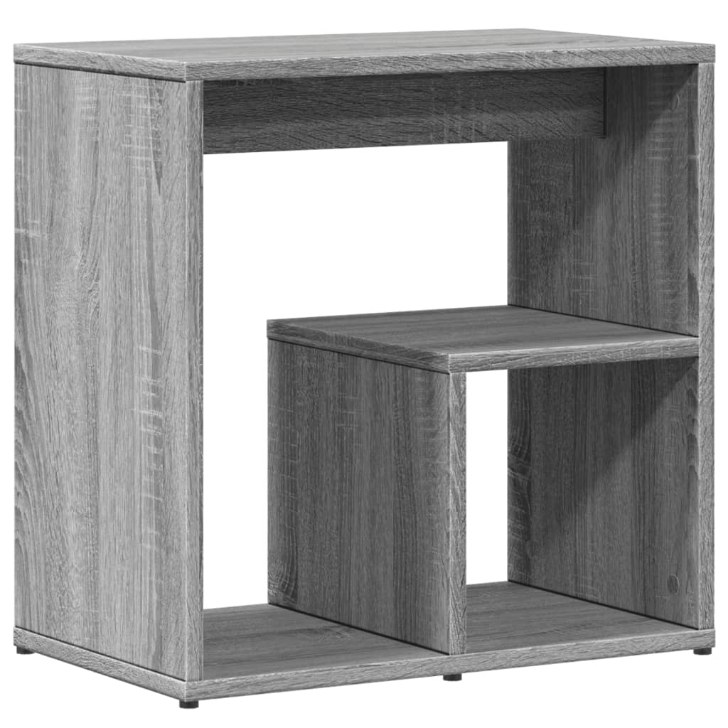 Side Tables 2 pcs Grey Sonoma 50x30x50 cm Engineered Wood