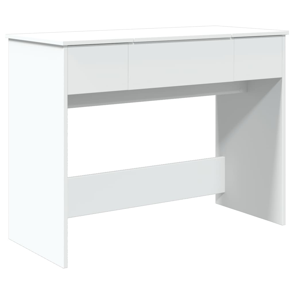 Dressing Table With Mirror 100X45X76 Cm