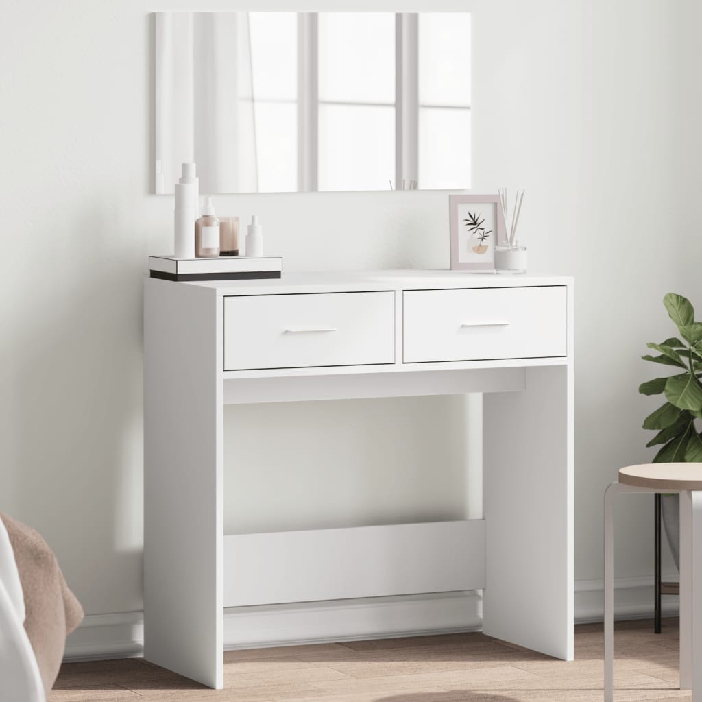 Dressing Table With Mirror 80X39X80 Cm
