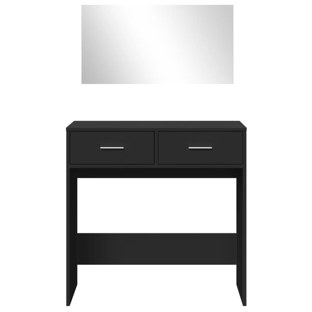 Dressing Table With Mirror 80X39X80 Cm
