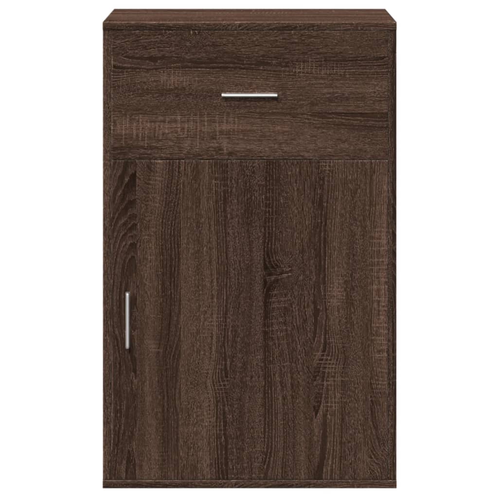 Storage Cabinet Brown Oak 56.5x39x90 cm Engineered Wood