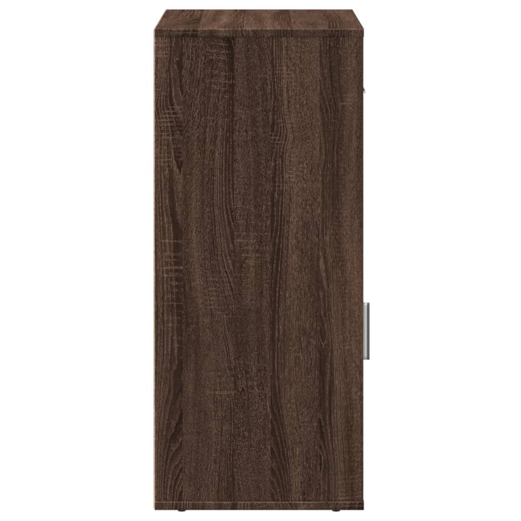 Storage Cabinet Brown Oak 56.5x39x90 cm Engineered Wood