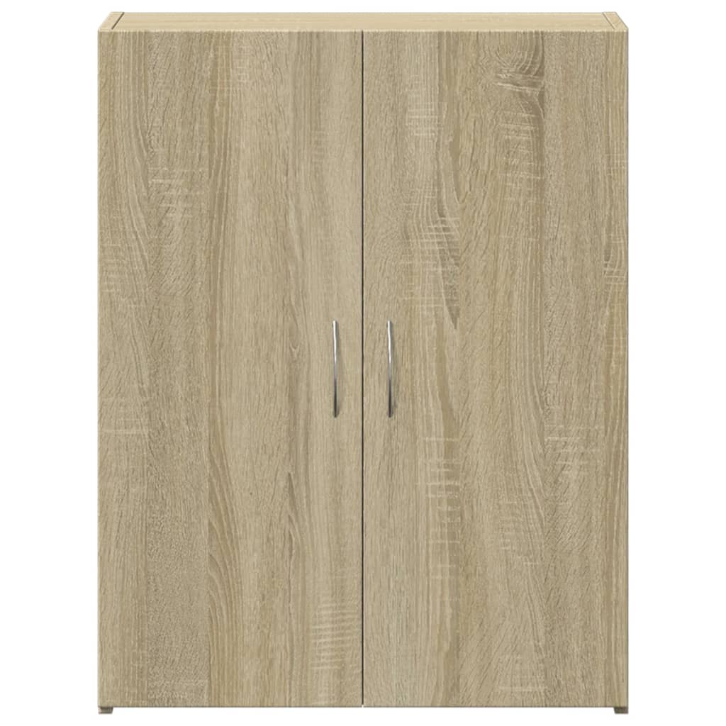 File Cabinet Sonoma Oak 60x32x77.5 cm Engineered Wood