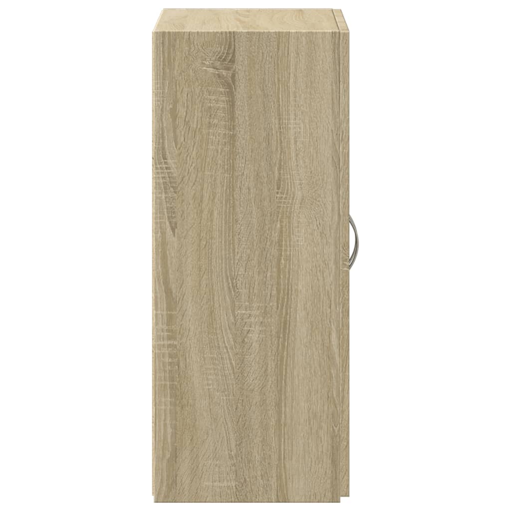 File Cabinet Sonoma Oak 60x32x77.5 cm Engineered Wood