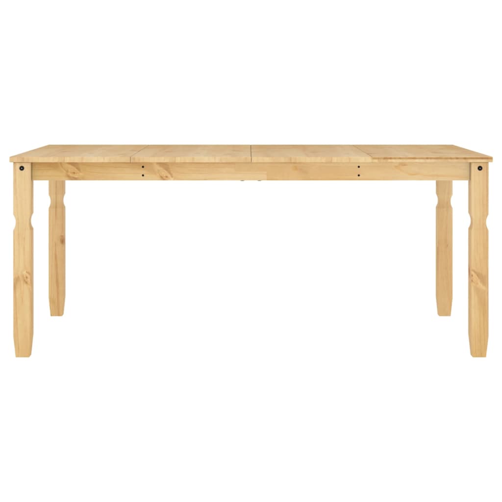 Dining Table Corona 180x90x75 cm Solid Wood Pine