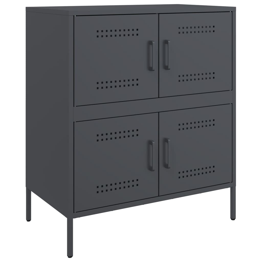 Sideboard Anthracite 68x39x79 cm Steel