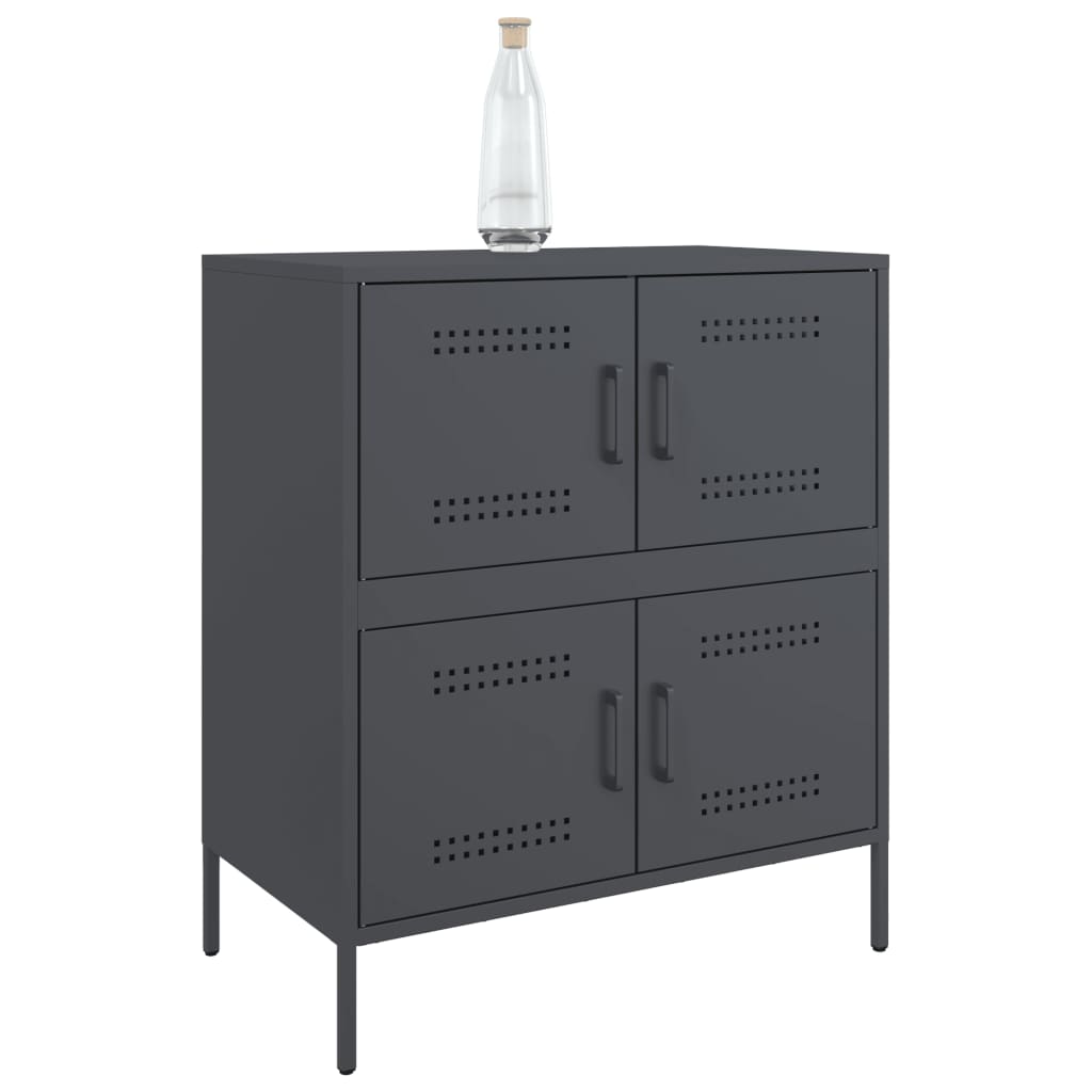 Sideboard Anthracite 68x39x79 cm Steel