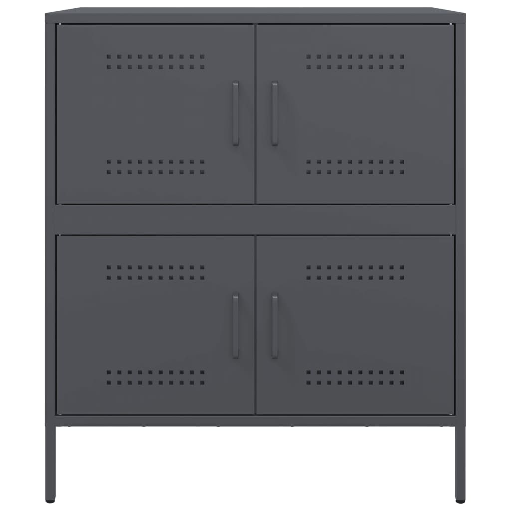 Sideboard Anthracite 68x39x79 cm Steel