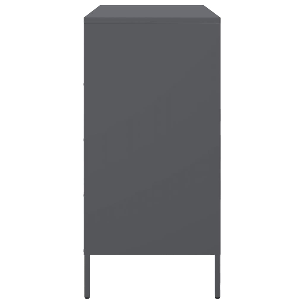 Sideboard Anthracite 68x39x79 cm Steel