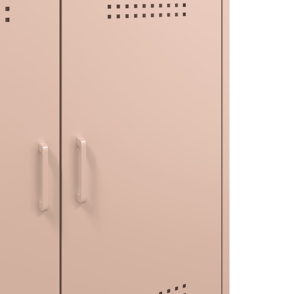 Sideboard Pink 68x39x79 cm Steel