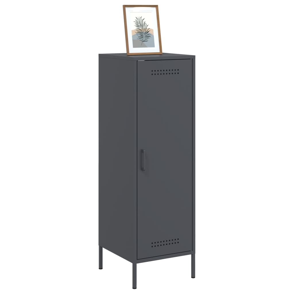 Highboard Anthracite 36x39x113 cm Steel