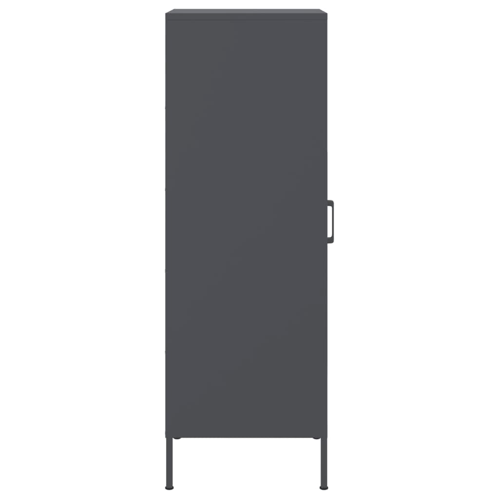 Highboard Anthracite 36x39x113 cm Steel