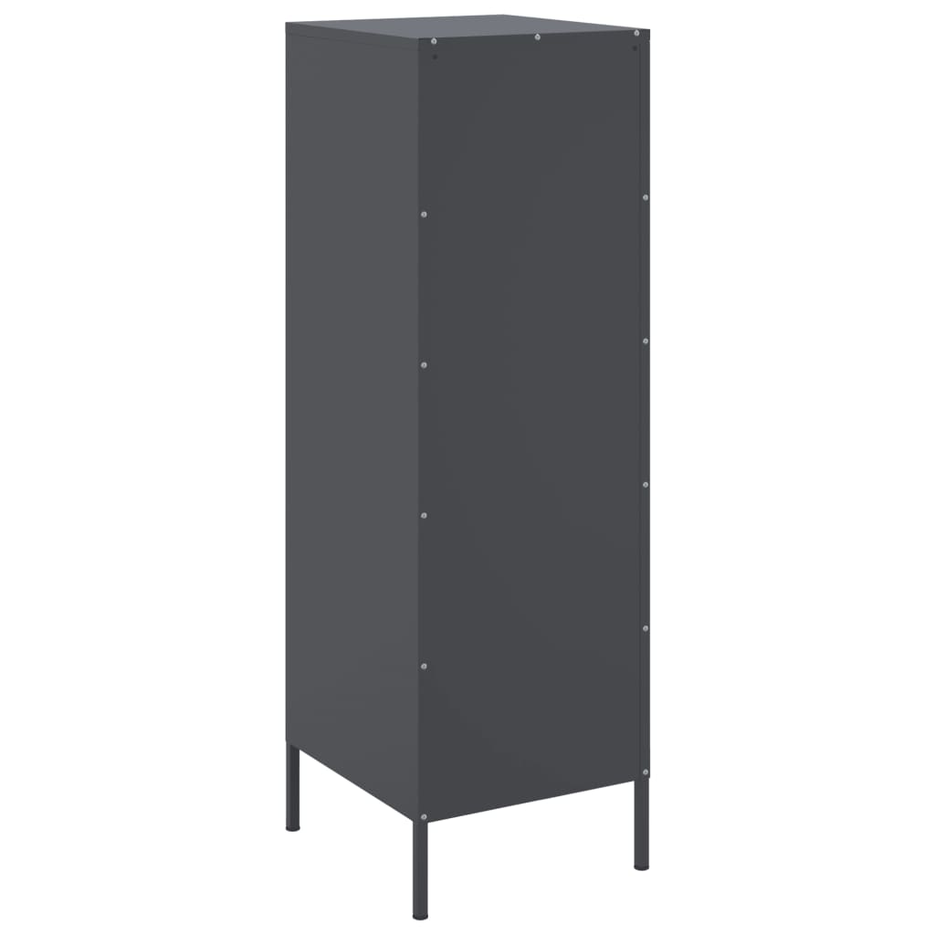 Highboard Anthracite 36x39x113 cm Steel