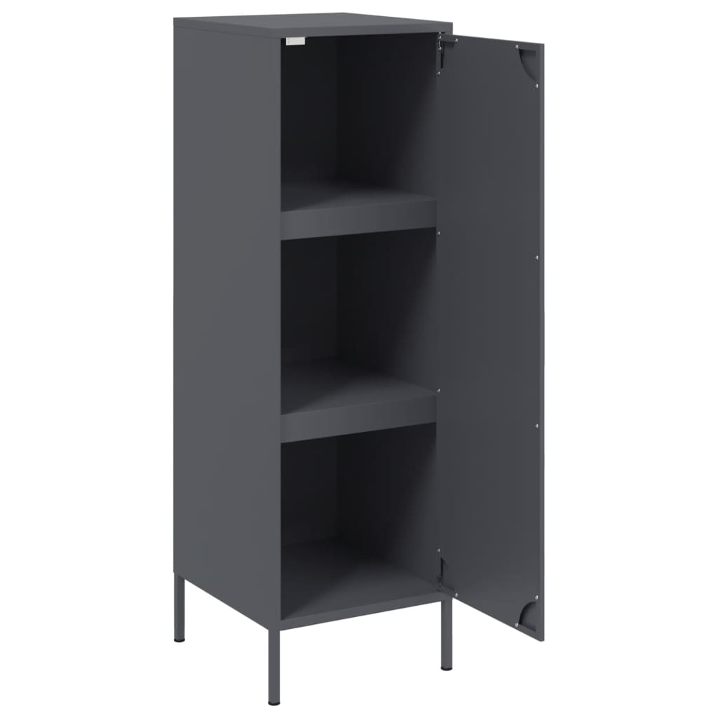 Highboard Anthracite 36x39x113 cm Steel