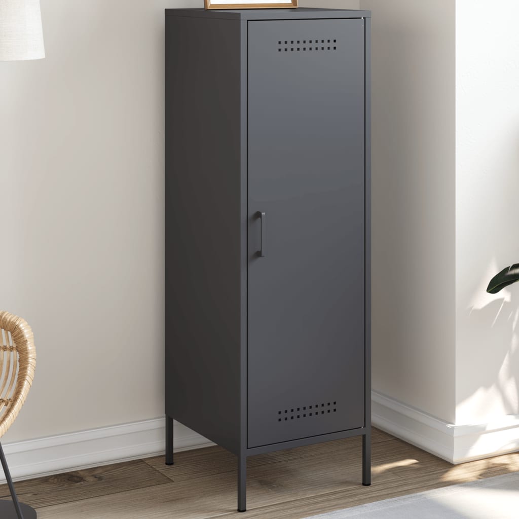 Highboard Anthracite 36x39x113 cm Steel