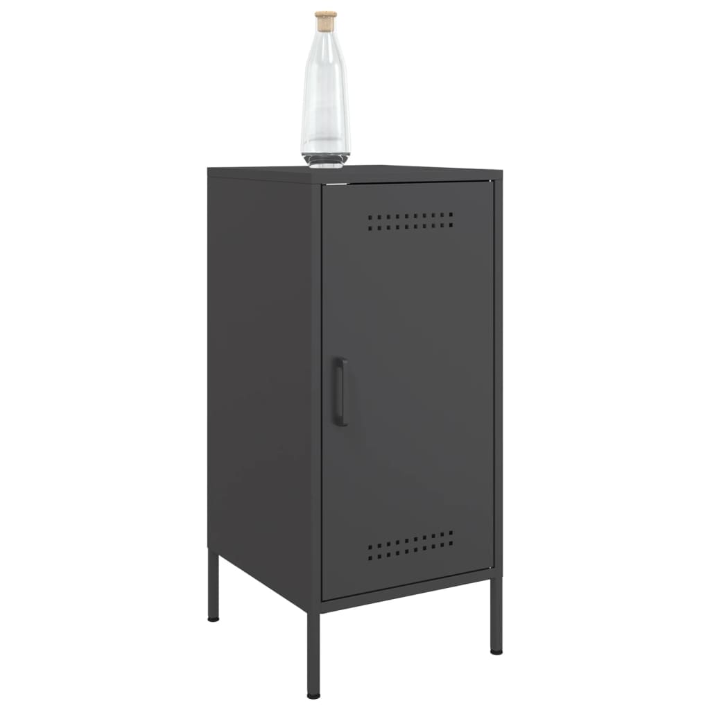 Sideboard Black 36x39x79 cm Steel