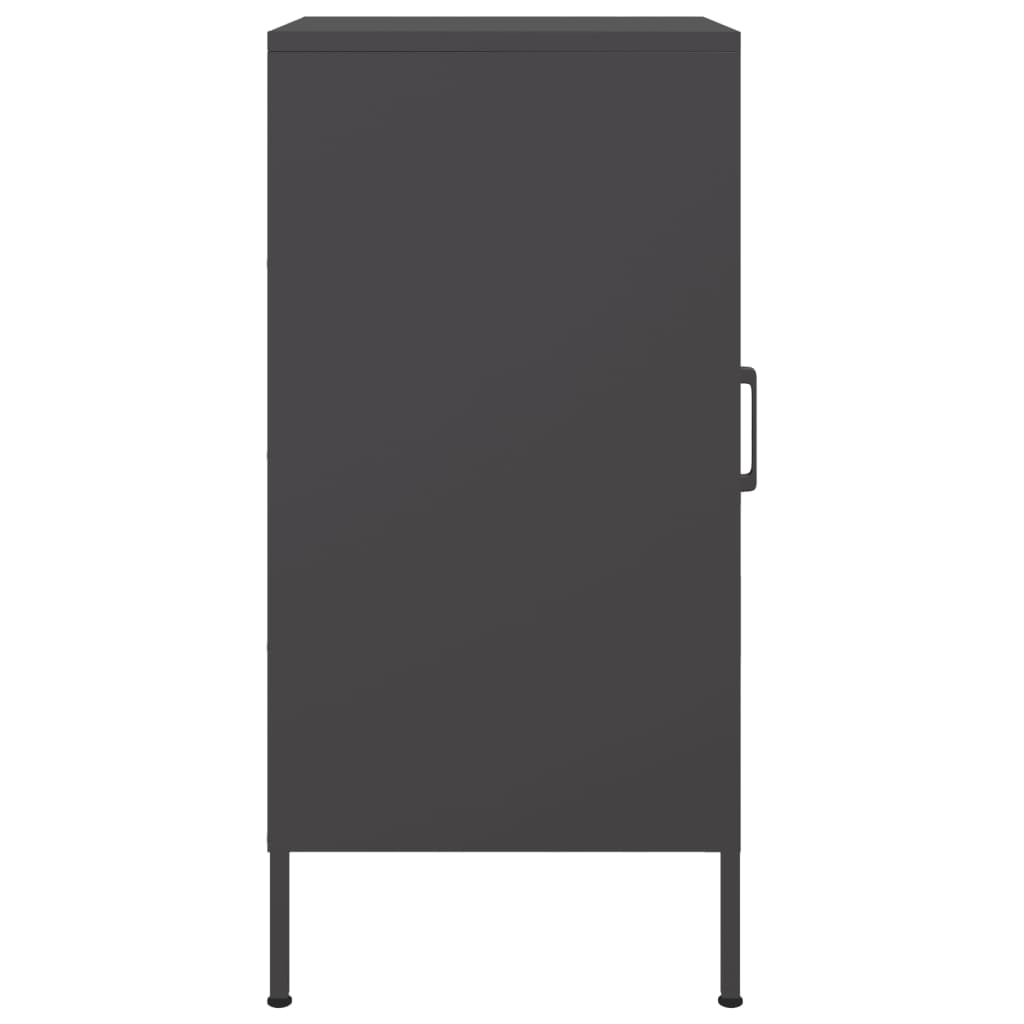 Sideboard Black 36x39x79 cm Steel