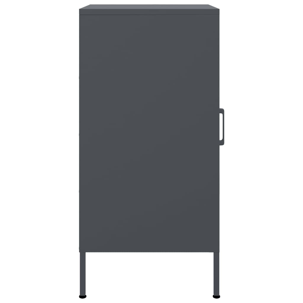 Sideboard Anthracite 36x39x79 cm Steel