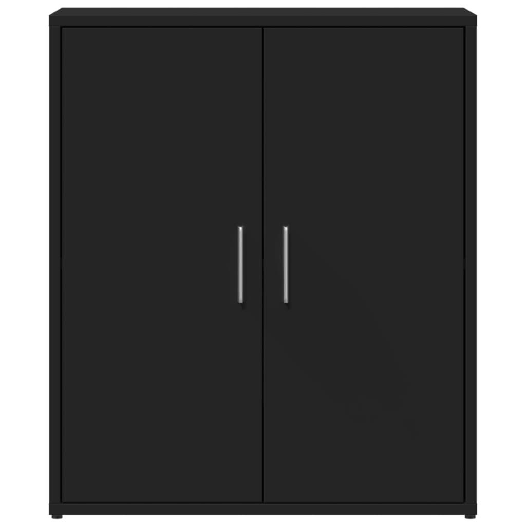 Sideboards 2 pcs Black 60x31x70 cm Engineered Wood