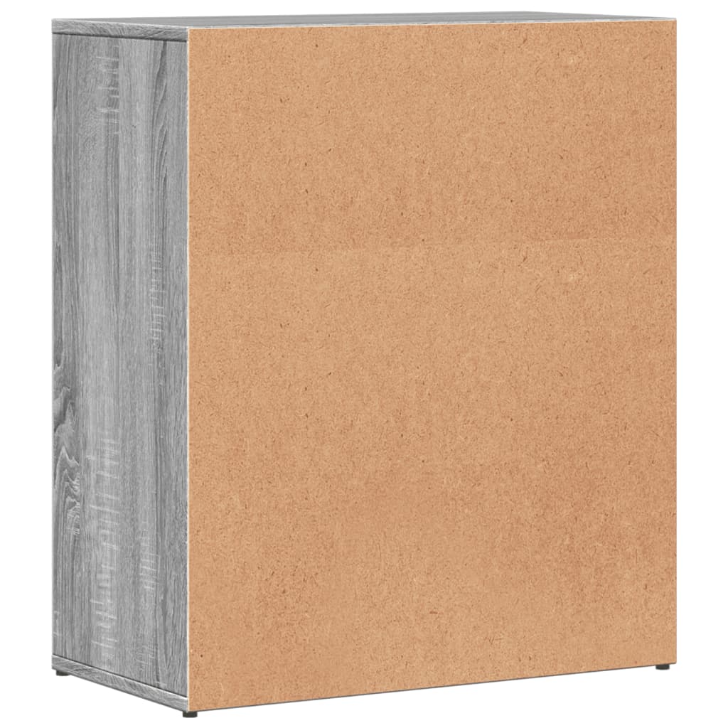 Sideboards 2 pcs Grey Sonoma 60x31x70 cm Engineered Wood