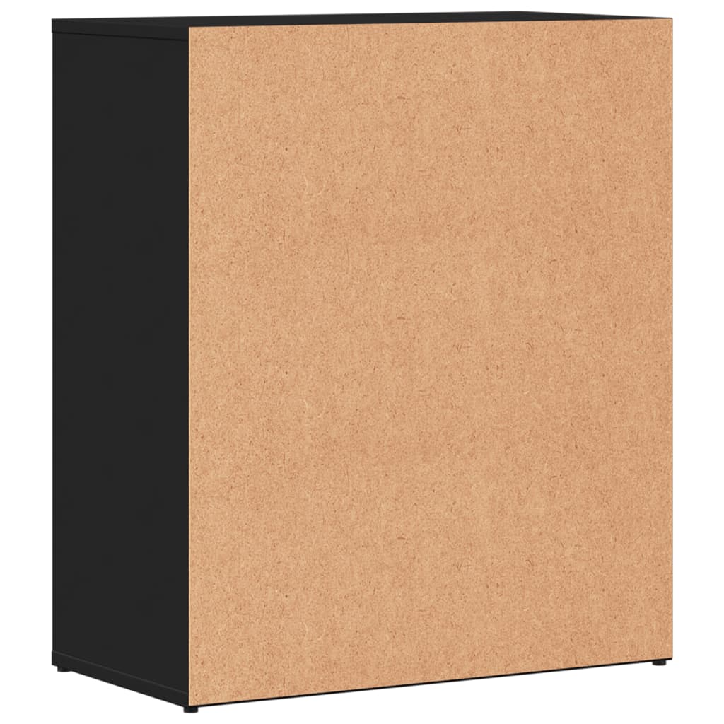 Sideboards 2 pcs Black 60x31x70 cm Engineered Wood