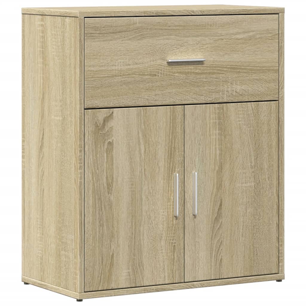 Sideboards 2 pcs Sonoma Oak 60x31x70 cm Engineered Wood