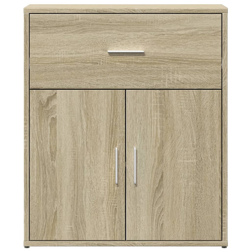 Sideboards 2 pcs Sonoma Oak 60x31x70 cm Engineered Wood